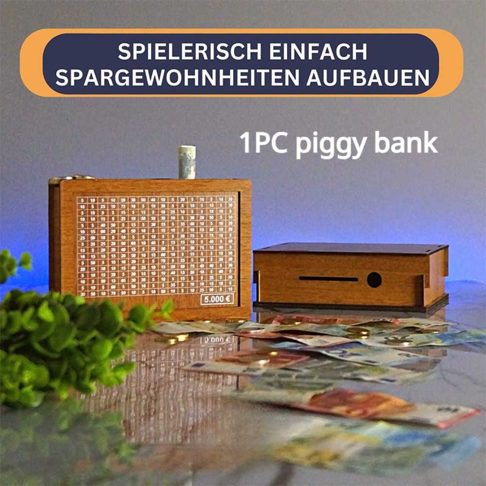 Wooden Piggy Bank 1000/3000/50 - Coin Operated Kiddie Ride บทวิจารณ์และราคา