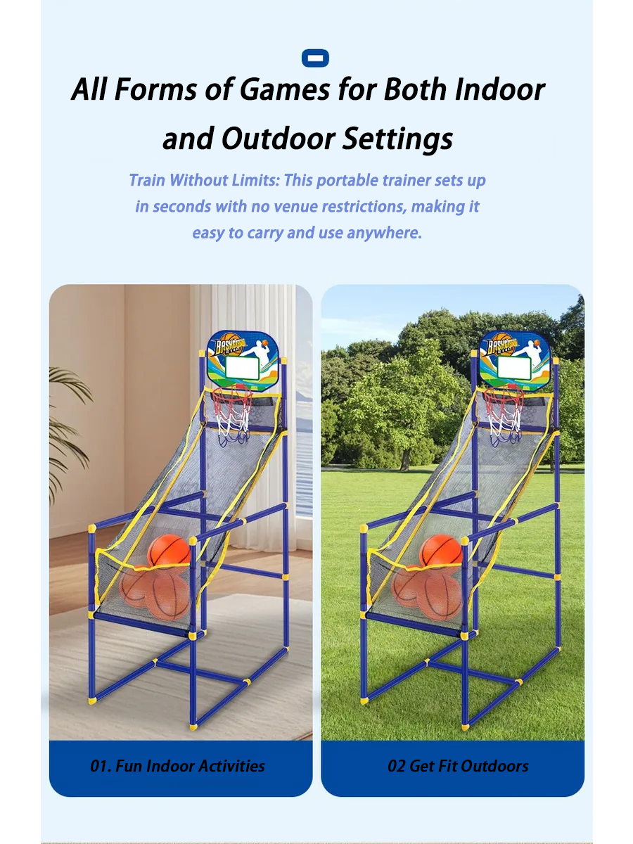 Kids Indoor Basketball Hoop Se - Basketball Arcade Game บทวิจารณ์และราคา